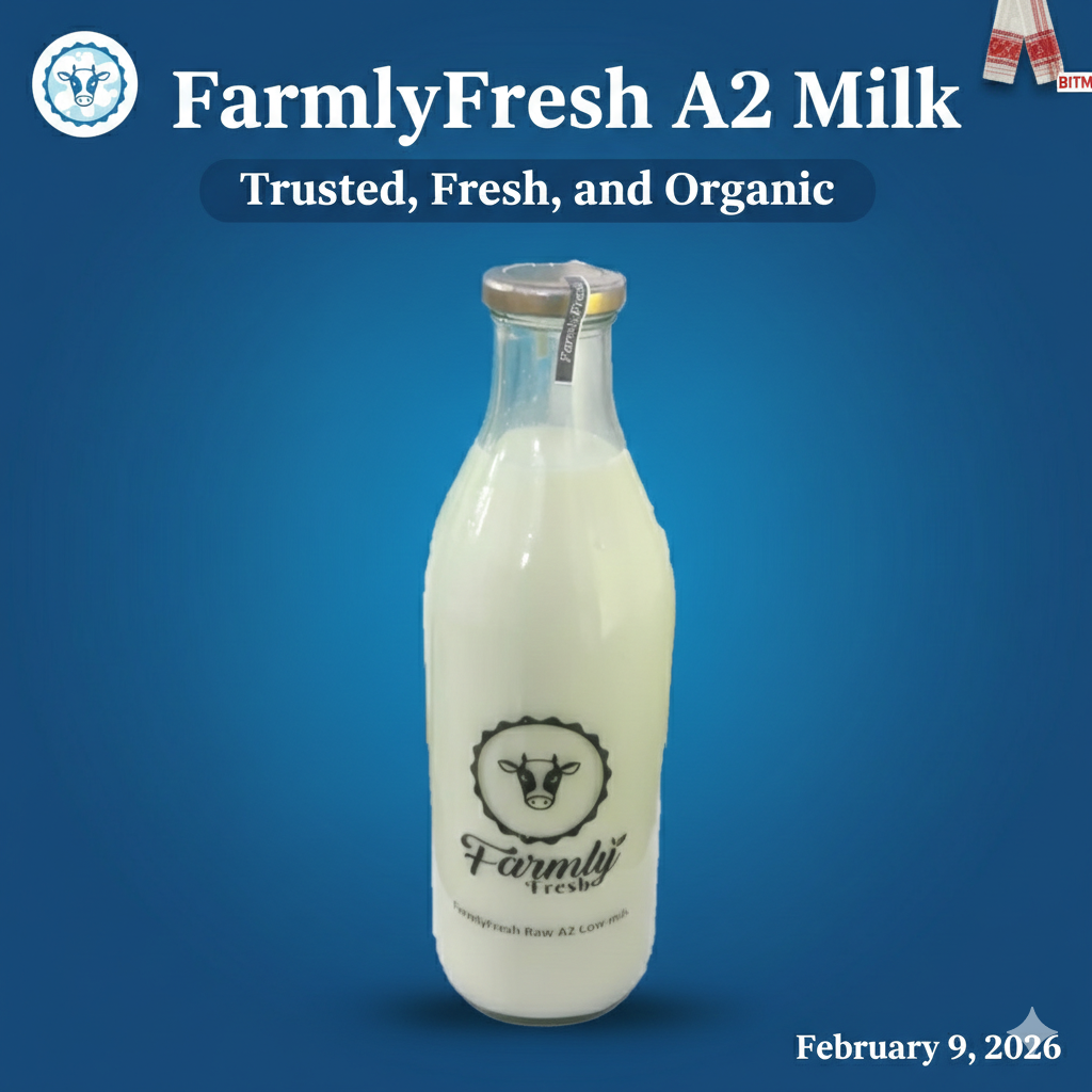 FarmlyFresh A2 Milk – Trusted, Fresh, and Organic
