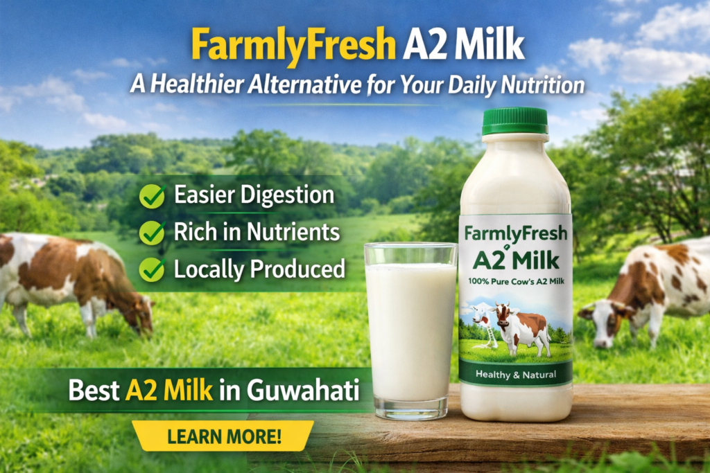 FarmlyFresh A2 Milk – A Healthier Alternative for Your Daily Nutrition